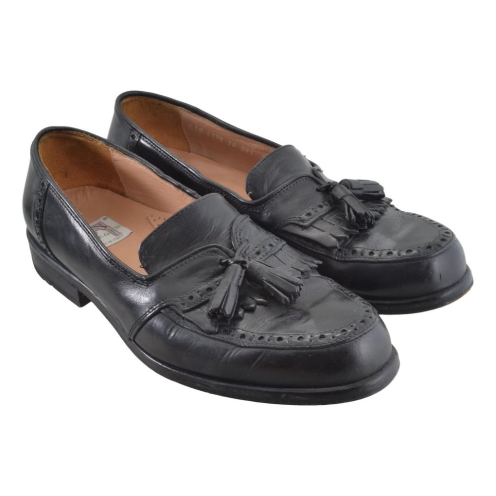 Cable & Co. Leather Tassel Kiltie Slip-on Loafer